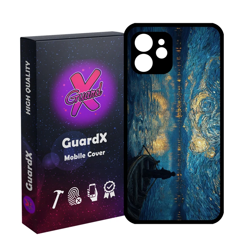 کاور گارد ایکس طرح قایق ونگوگ مدل 10908 مناسب برای گوشی موبایل اپل iPhone 12