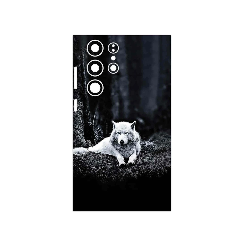 برچسب پوششی ماهوت مدل Dire_Wolf مناسب برای گوشی موبایل سامسونگ Galaxy S23 Ultra