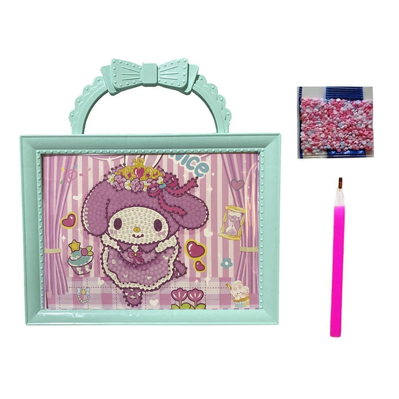 بازی آموزشی مدل ساخت تابلو الماسی طرح تولد هلوکیتی کد XS011