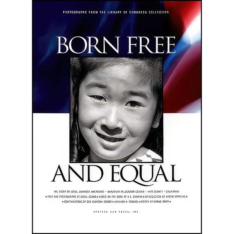 کتاب Born Free and Equal اثر Ansel E. Adams and Wynne Benti انتشارات Spotted Dog Press
