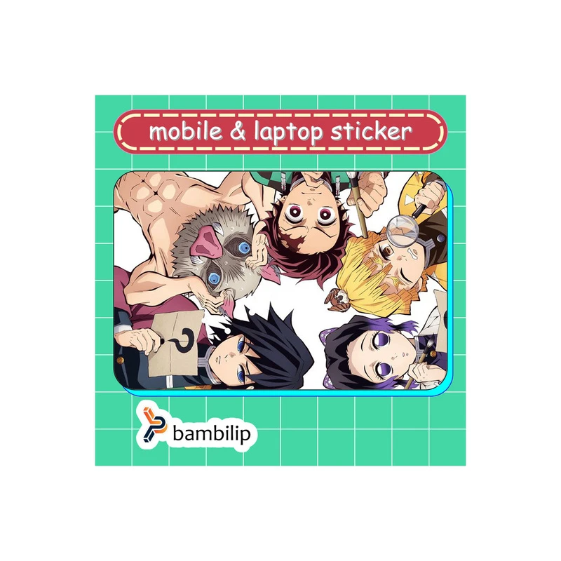استیکر بامبیلیپ مدل کارت عابر طرح انیمه شیطان کش کد 6540789