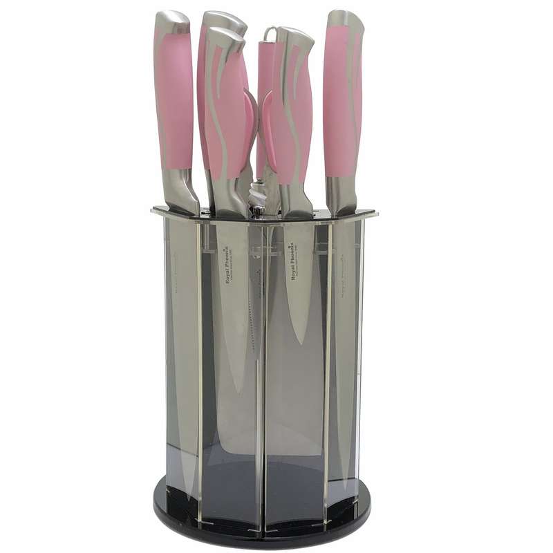 سرویس چاقو آشپزخانه 9 پارچه فونیکس مدل HP-K280