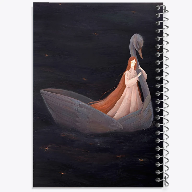 دفتر مشق 50 برگ خندالو طرح دخترانه کد F8207