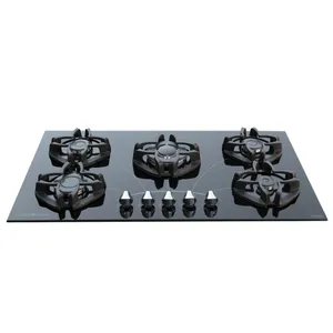 اجاق گاز صفحه‌ای پنج شعله افرابن مدل AN9004