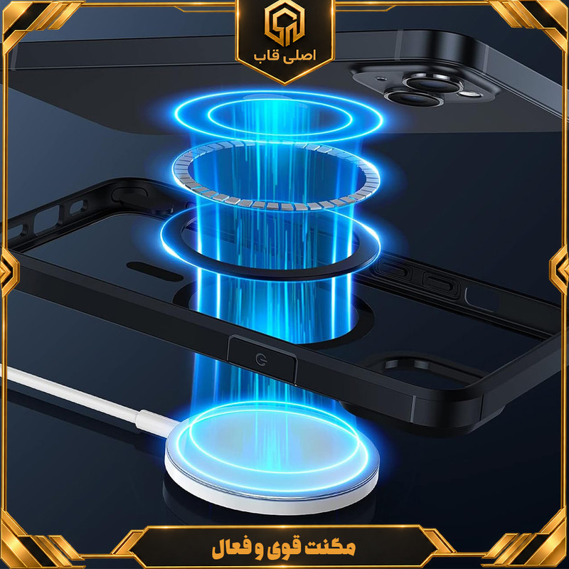 کاور اصلی قاب مدل Silicone MagSafe مناسب برای گوشی موبایل اپل iPhone 13 Pro Max