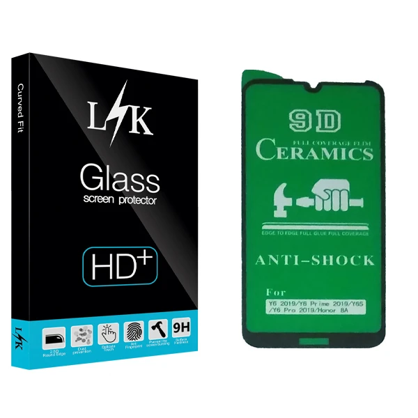 محافظ صفحه نمایش ال کی مدل +HD مناسب برای گوشی موبایل هوآوی y6 prime 2019 / y6s