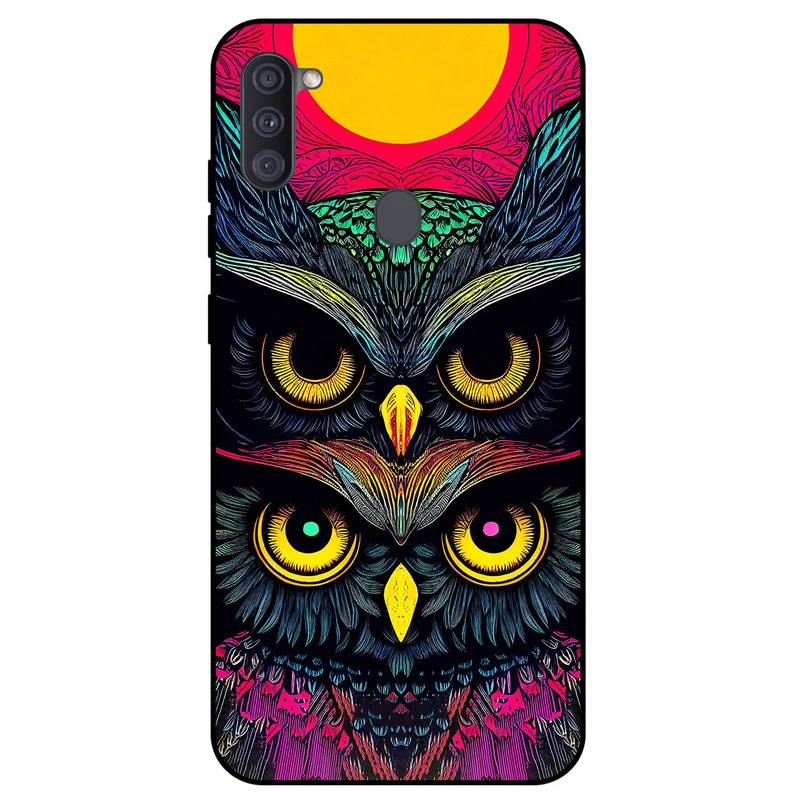 کاور مگافون طرح جغد مدل 1904 مناسب برای گوشی موبایل سامسونگ Galaxy A11 / M11   