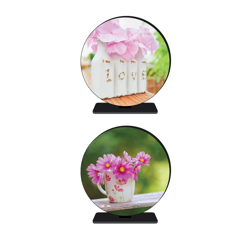 استند رومیزی تزیینی مدل عشق طرح گلدان کد 2020 مجموعه 2 عددی 