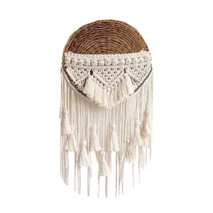 دیوارکوب حصیری مدل VINTAGE