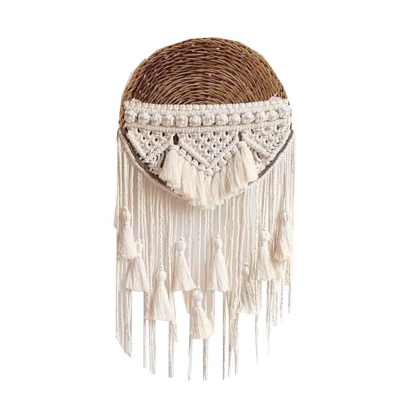دیوارکوب حصیری مدل VINTAGE