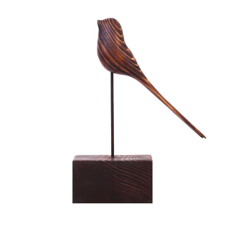 مجسمه چوبی مدل پرنده کد 1