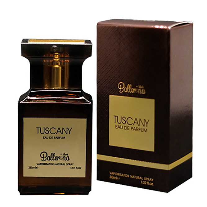 عطر جیبی مردانه بالرینا مدل Tuscany حجم 30 میلی لیتر