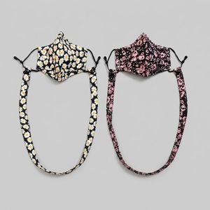 ماسک پارچه‌ای دو لایه آی ام مدل پشت گردنی ia 21914071 بسته 2 عددی 