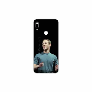 MAHOOT Mark Zuckerberg Cover Sticker for Huawei Y6 Prime 2019