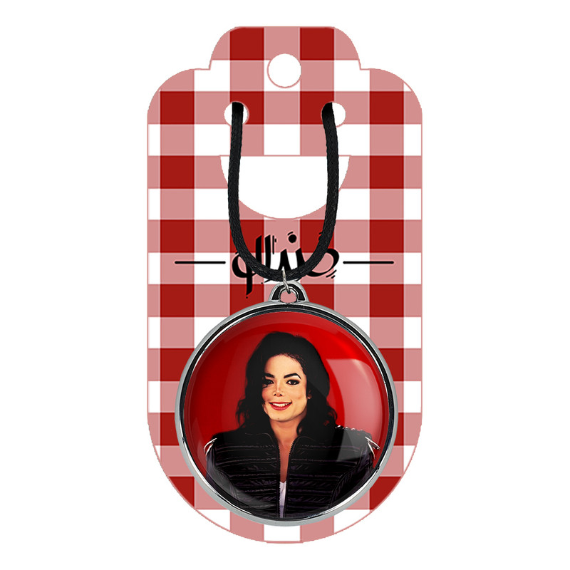 گردنبند خندالو مدل مایکل جکسون Michael Jackson کد 1921719221