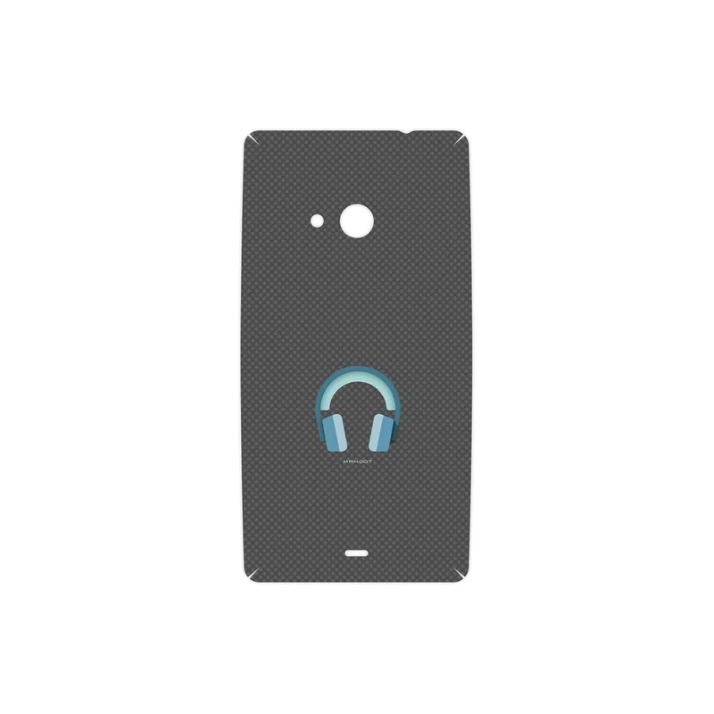 برچسب پوششی ماهوت مدل Minimal Headphone Icon مناسب برای گوشی موبایل مایکروسافت Lumia 535