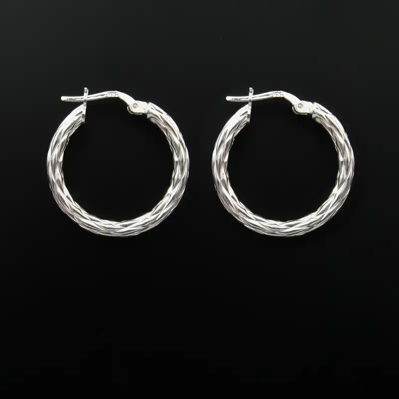 گوشواره نقره زنانه مانچو مدل efs009