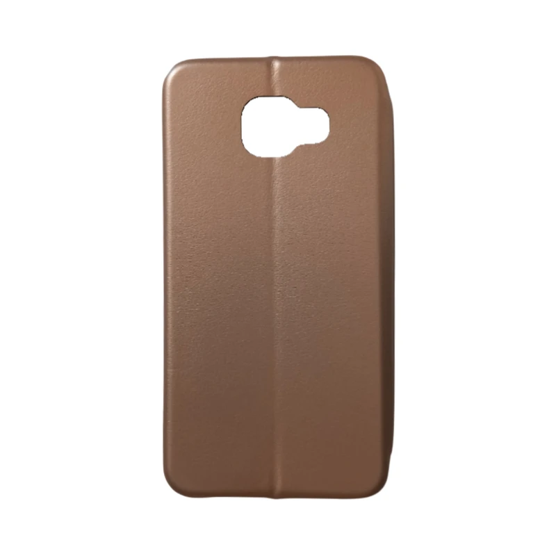 کیف کلاسوری مدل مگنتی طرح چرم مناسب برای گوشی موبایل سامسونگ Galaxy A5 2016 / A510