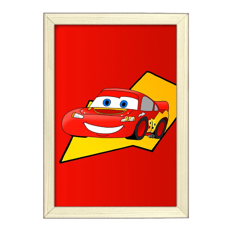 تابلو خندالو طرح ماشین ها (Cars) کد 36531