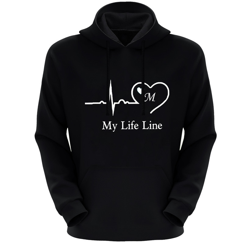 هودی زنانه مدل ضربان کد F355