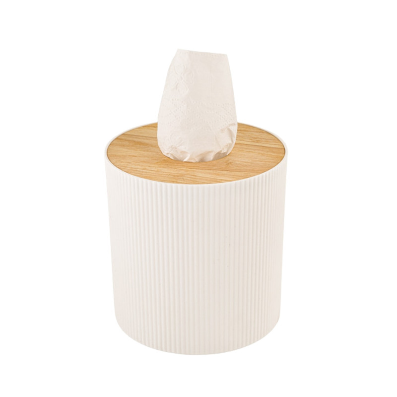 جعبه دستمال کاغذی لیمون مدل استوانه کد 2370