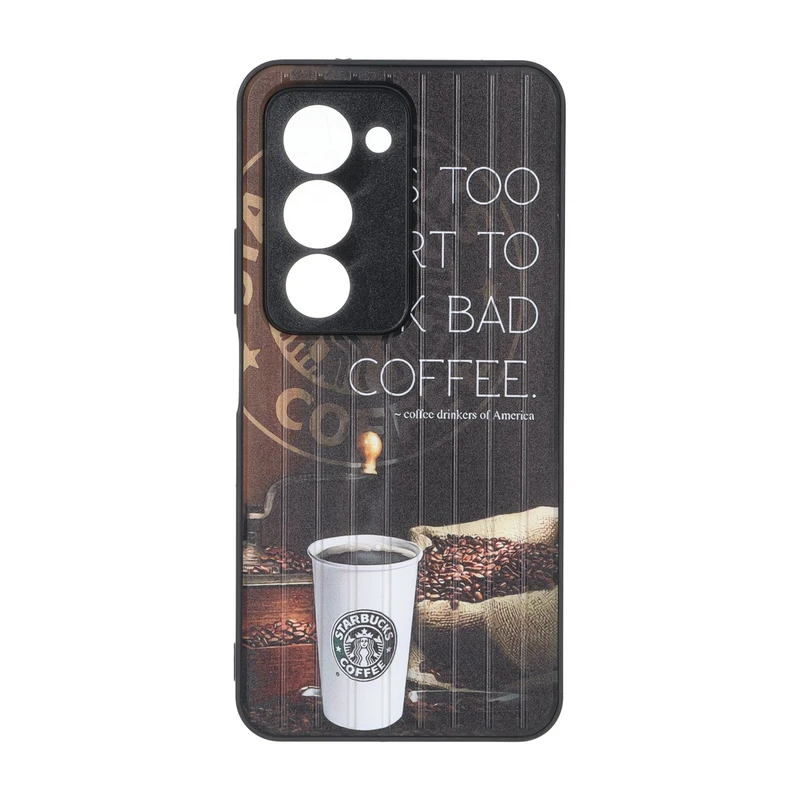 کاور مدل Coffee مناسب برای گوشی موبایل شیائومی Redmi 15 4G / Redmi 15 5G