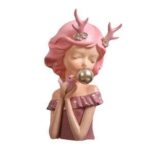 مجسمه هوم لاکس مدل دختر گنجشکی