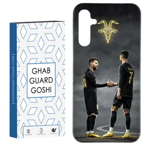 کاور قاب گارد گوشی طرح مسی رونالدو کد Dimo-137 مناسب برای گوشی موبایل سامسونگ Galaxy A14