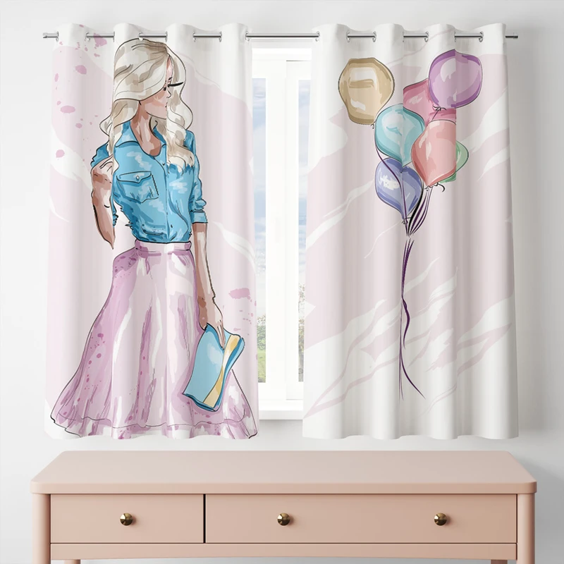 پرده مدل مخمل پانچی کد 8409 سایز 200x140 سانتی متر 
