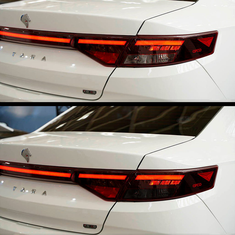 برچسب چراغ عقب خودرو مدل TR مناسب برای تارا بسته دو عددی