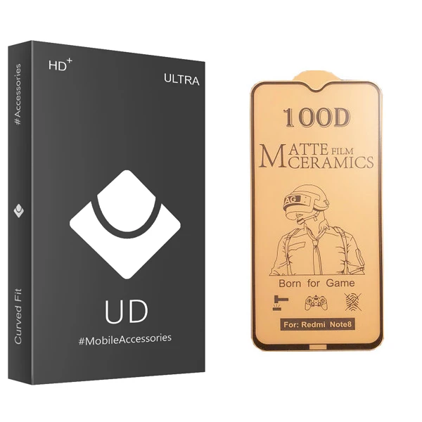 محافظ صفحه نمایش سرامیکی یو دی مدل ULTRA مناسب برای گوشی موبایل شیائومی Redmi Note 8