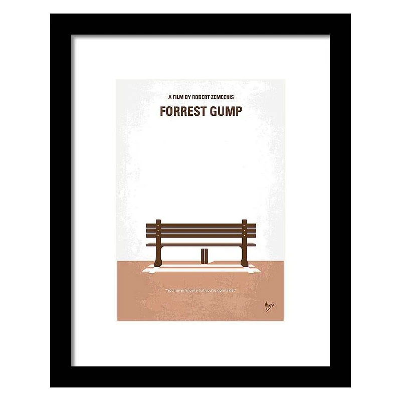 تابلو مدل مینیمال FORREST GUMP