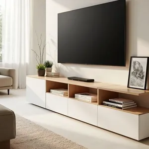 میز تلویزیون مدل 2362 مناسب برای تلویزیون تا 75 اینچ