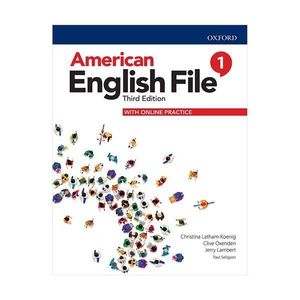 کتاب AMERICAN ENGLISH FILE 1 THIRD EDITION اثر جمعی از نویسندگان انتشارات Oxford