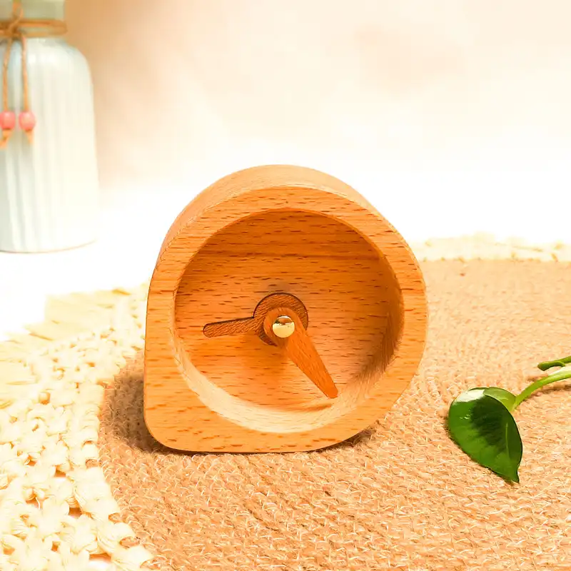 ساعت رومیزی چوبی مدل SB-13