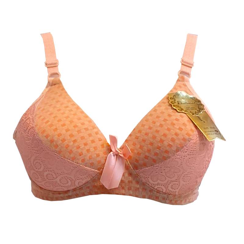 سوتین دخترانه مدل 42-95 طرح چارخونه کد 6