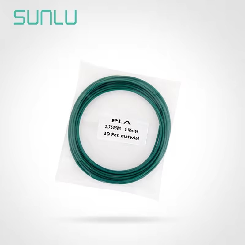 فیلامنت PLA SUNLU قلم طراحی سه بعدی مدل 10020 قطر 1.75 میلیمتر 330 گرم مجموعه 20 عددی