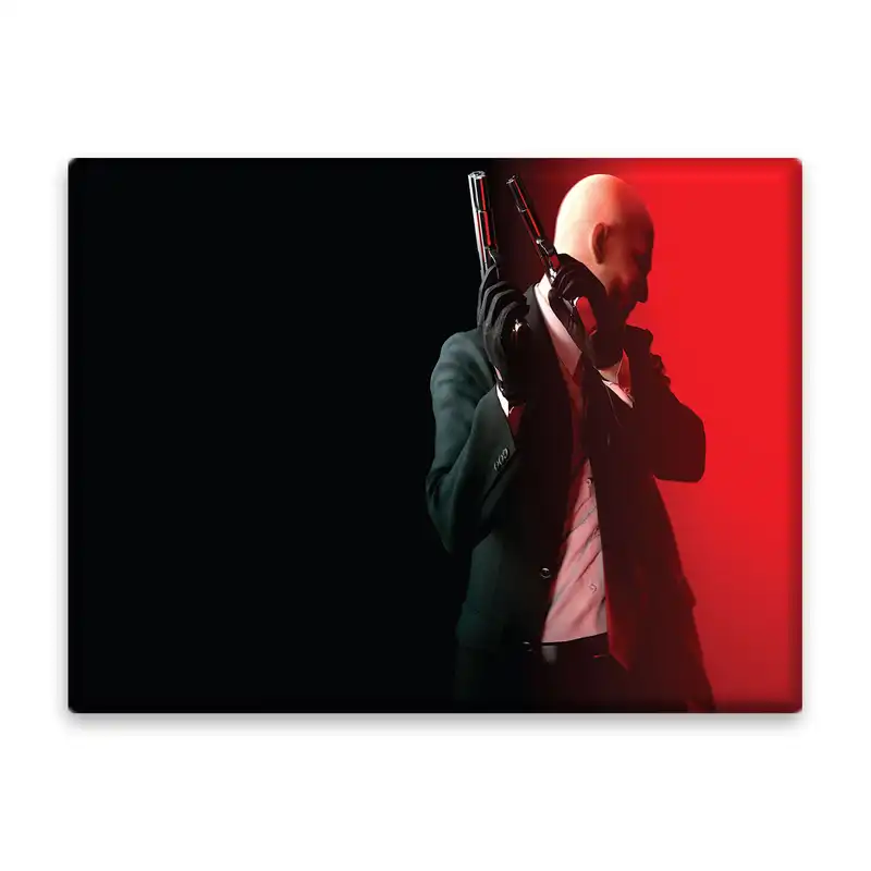 کاشی اطلس آبی طرح بازی هیتمن مدل T6238