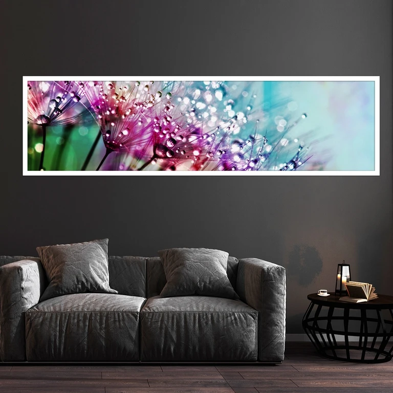 تابلو بکلیت طرح طبیعت قاصدک مدل کشیده W-7566