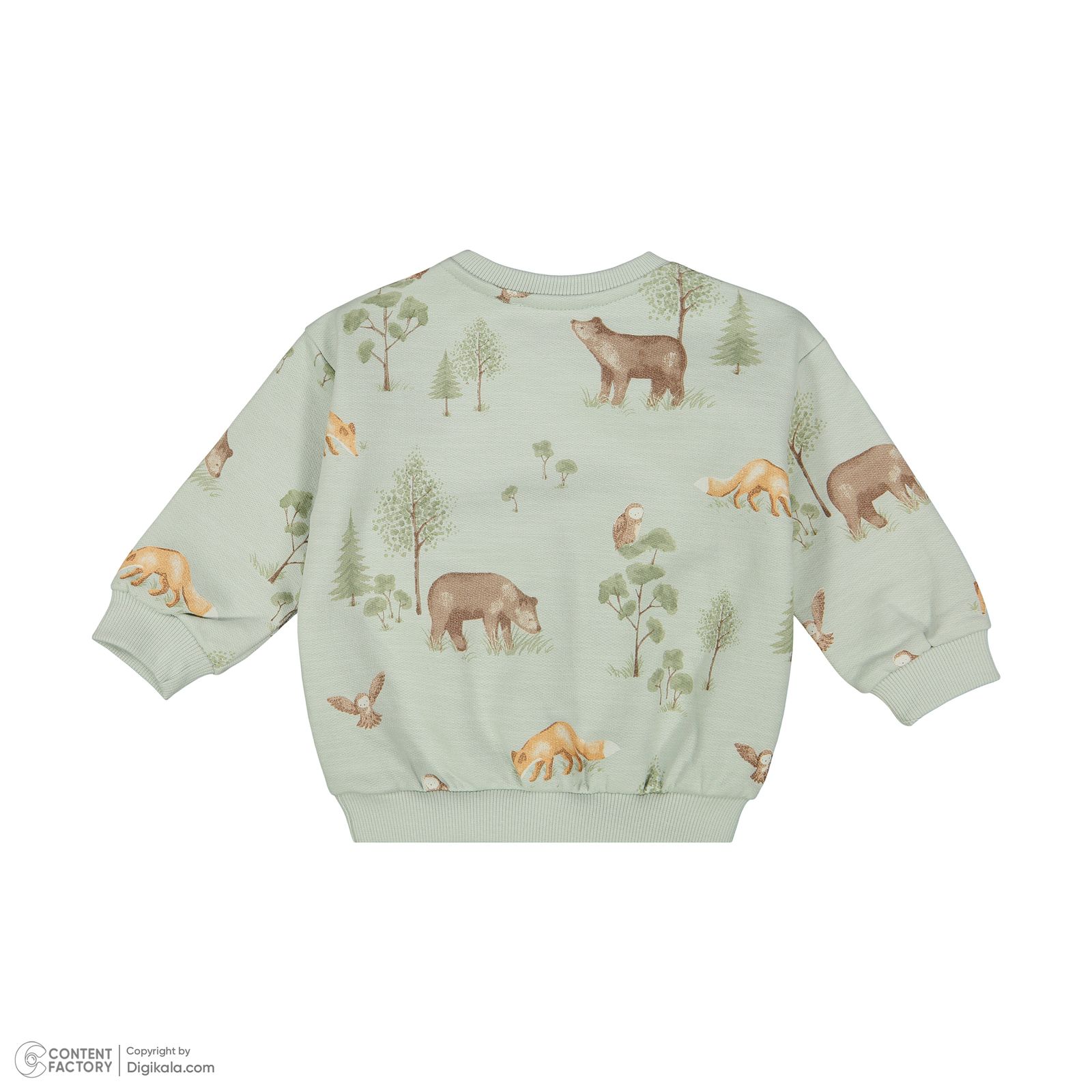 ست سویشرت آستین بلند و شلوار نوزادی ایندیگو مدل راکی کد 242171 -  - 7