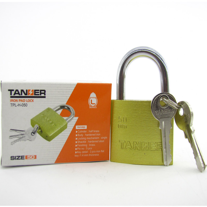 قفل آویز تنسر مدل TPL-H-050