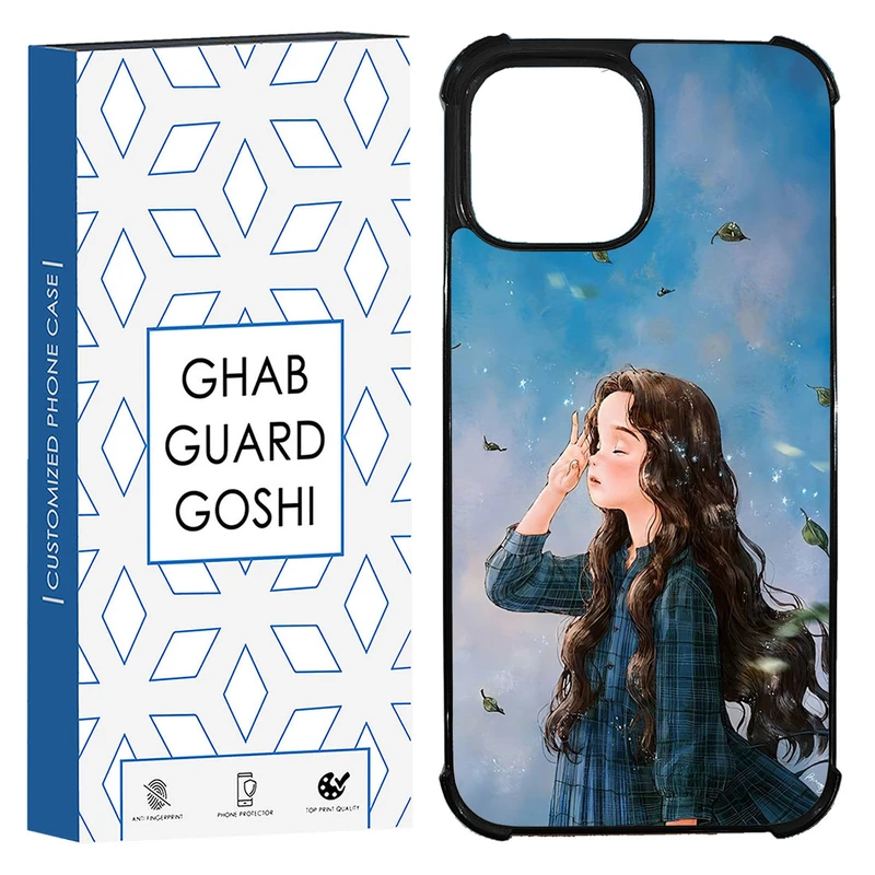 کاور قاب گارد گوشی طرح دخترانه کد TPU-037 مناسب برای گوشی موبایل اپل Iphone 13 pro max