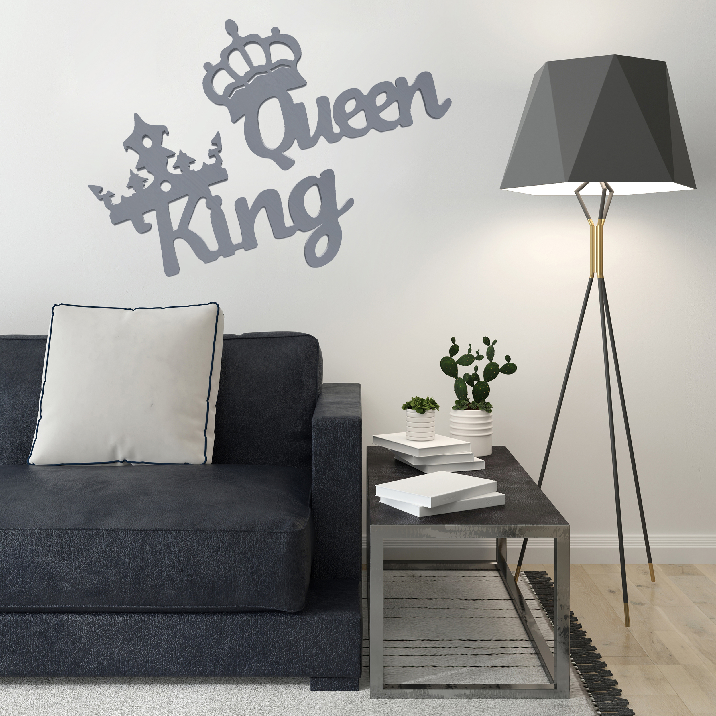 دیوارکوب مدل King Queen مجموعه 2 عددی