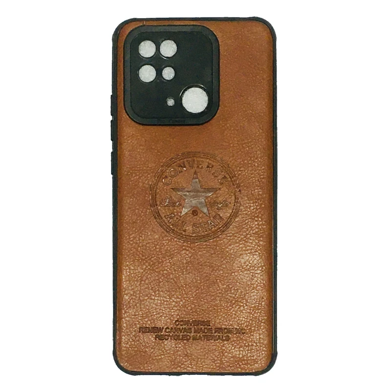 کاور مدل leather کد 01 مناسب برای گوشی موبایل شیائومی Redmi 10C