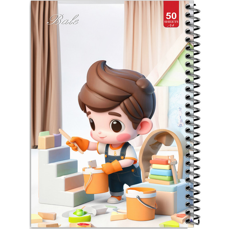 دفتر نقاشی 50 برگ انتشارات بله طرح پسرانه کد A4-L601