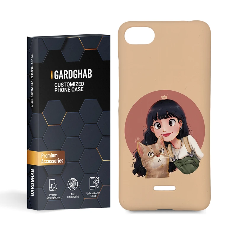 کاور گارد قاب مدل دخترانه مناسب برای گوشی موبایل شیائومی Redmi 6A