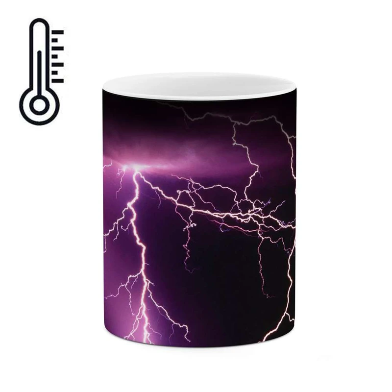 ماگ حرارتی کاکتی مدل رعد و برق کد  mgh12558