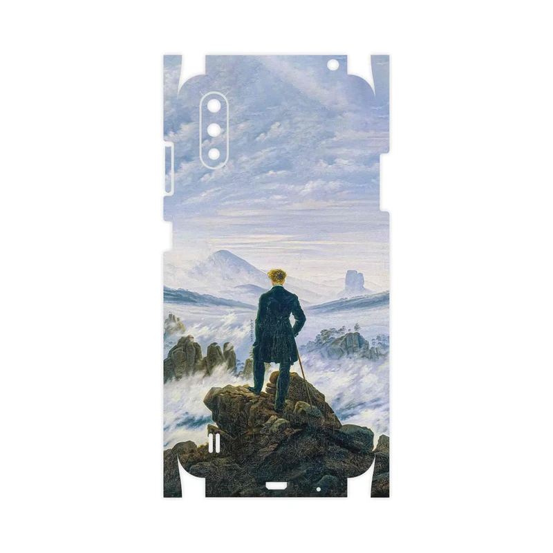 برچسب پوششی ماهوت مدل Wanderer above the Sea of Fog-FullSkin مناسب برای گوشی موبایل سامسونگ Galaxy A01