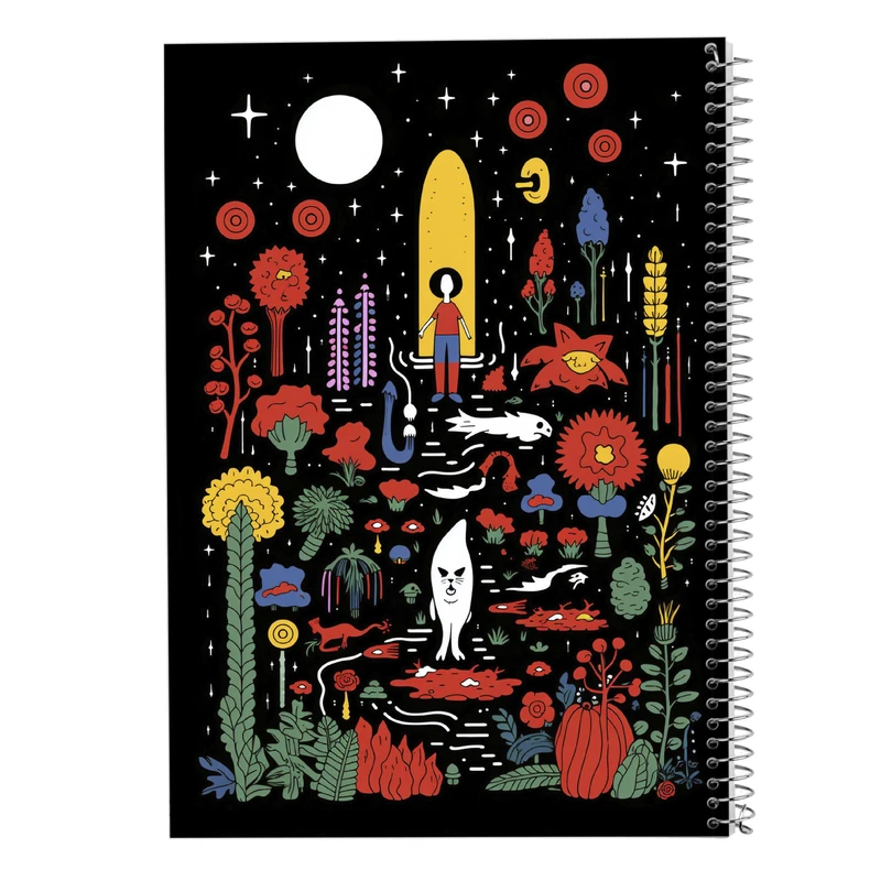 دفتر مشق 50 برگ مدوپد مدل Ghibli کد DF2421