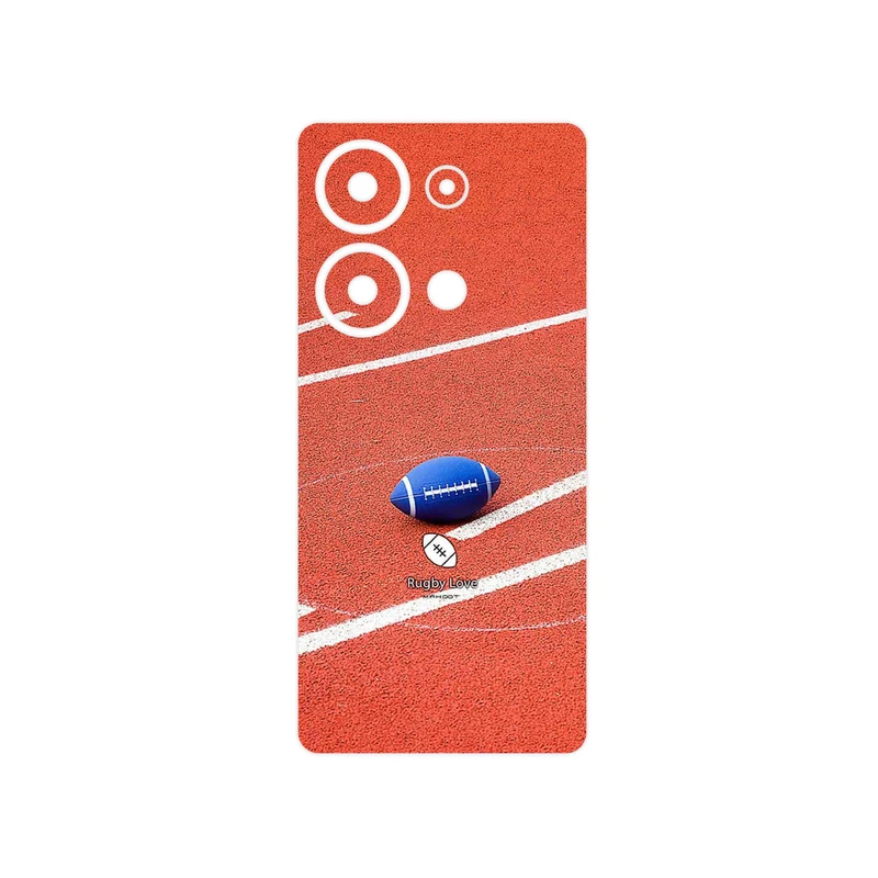 برچسب پوششی ماهوت مدل Rugby football مناسب برای گوشی موبایل شیائومی Redmi Note 13 Pro 4G